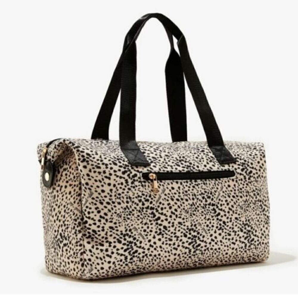 Mali + Lili Animal Print Weekender Bag